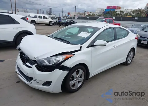 2013 Hyundai Elantra Gls z USA, uszkodzony, nr VIN 5NPDH4AE4DH403256